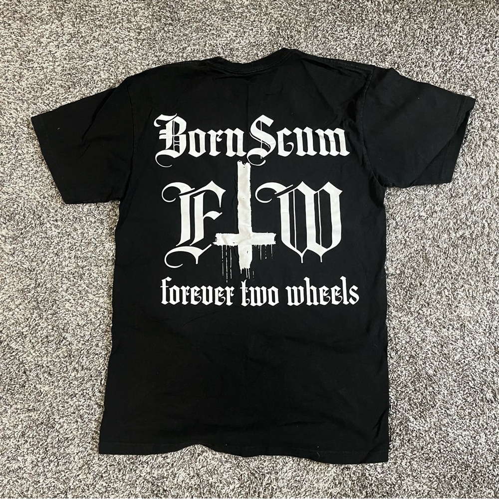 Born Scum Black T-Shirt